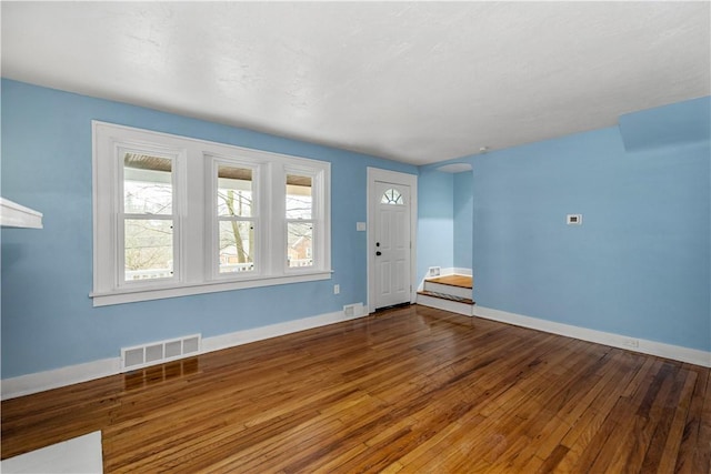 2301 Fairland St, Overbrook, PA 15210 - foyer entrance featuring hardwood / wood-style flooring and baseboards