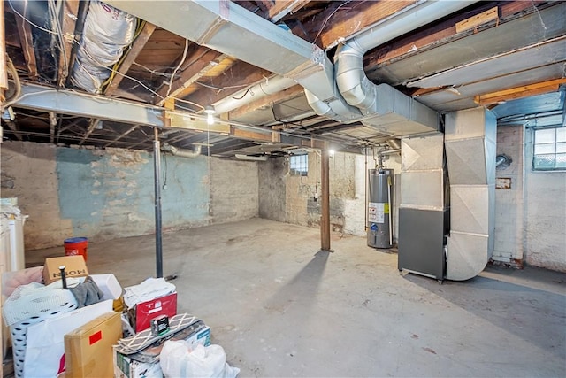 2301 Fairland St, Overbrook, PA 15210 - below grade area with water heater and heating unit