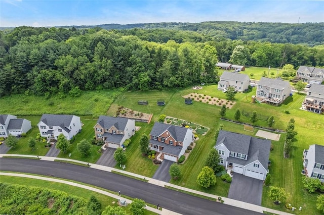 743 Packsaddle Trl, Richland, PA 15044 - aerial perspective of suburban area featuring a heavily wooded area
