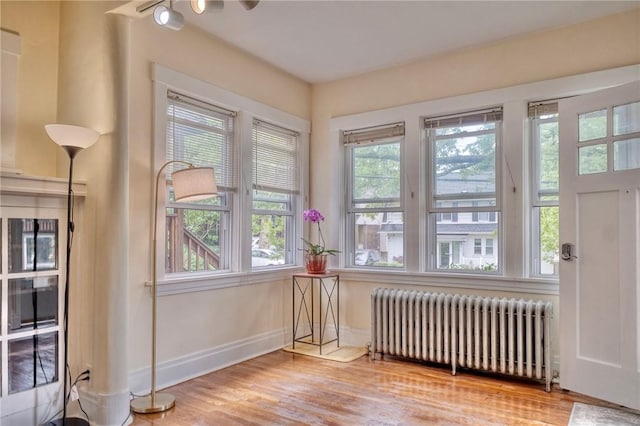 2267 Tilbury Ave, Squirrel Hill, PA 15217 - sunroom / solarium featuring radiator heating unit