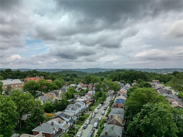 2267 Tilbury Ave, Squirrel Hill, PA 15217 - aerial overview of property's location with nearby suburban area