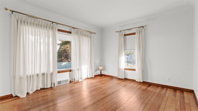 304 Wylie Ave, Elizabeth Twp/Boro, PA 15037 - unfurnished room featuring wood-type flooring and baseboards