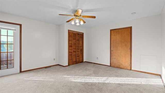 304 Wylie Ave, Elizabeth Twp/Boro, PA 15037 - carpeted empty room with a ceiling fan and a smoke detector