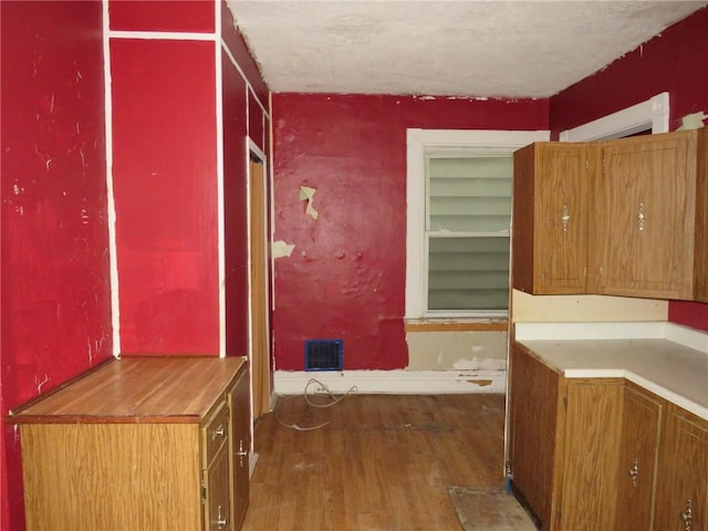1465 Steuben St, Crafton Heights, PA 15205 - kitchen with wood finished floors and baseboards