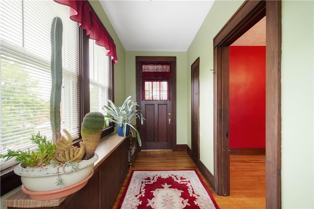 512 Gorgas St, Arlington, PA 15210 - entrance foyer featuring light wood-type flooring and baseboards