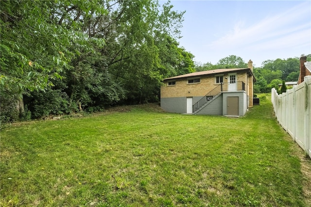 1114 Ellopia St, Chartiers City, PA 15204 - view of yard with stairway