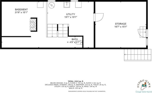 2505 Gable St, South Side, PA 15210 - view of home floor plan