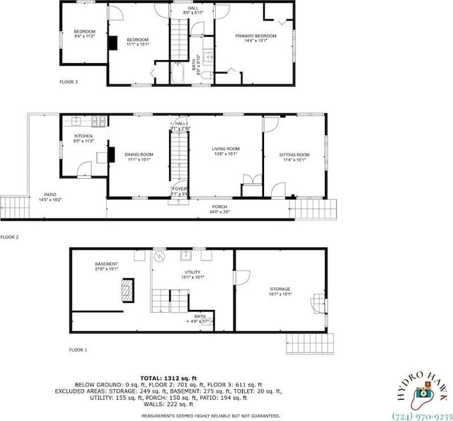 2505 Gable St, South Side, PA 15210 - view of home floor plan
