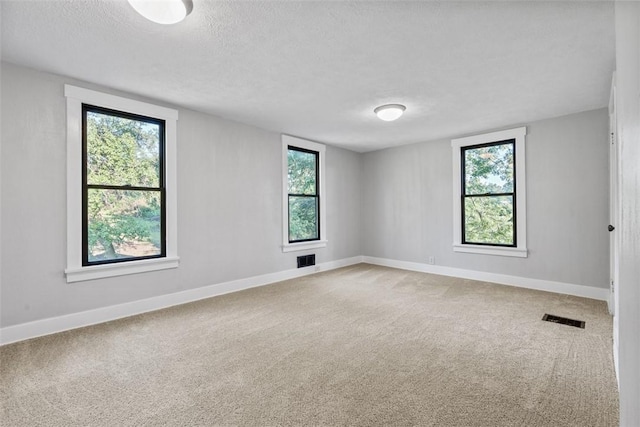 450 Penn St, Baldwin Boro, PA 15227 - spare room with healthy amount of natural light, light carpet, and a textured ceiling