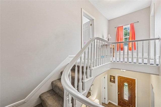 27 Richeyville Rd, Centerville, PA 15358 - stairs with a high ceiling