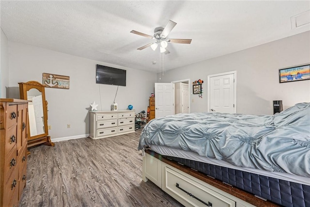 27 Richeyville Rd, Centerville, PA 15358 - bedroom featuring wood finished floors and ceiling fan