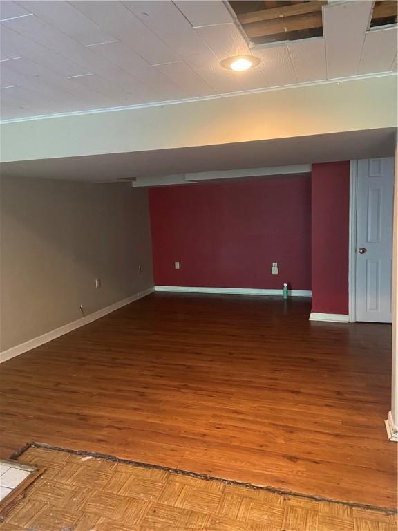 175 Crescent Hills Rd, Penn Hills, PA 15235 - finished below grade area with wood finished floors