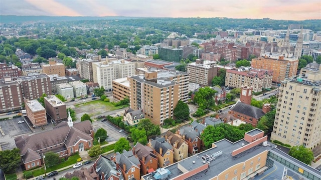 220 N Dithridge St Unit 1001, Oakland, PA 15213 - aerial view at dusk of a city view