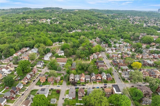 97 N Euclid Ave, Bellevue, PA 15202 - aerial view of property and surrounding area with nearby suburban area