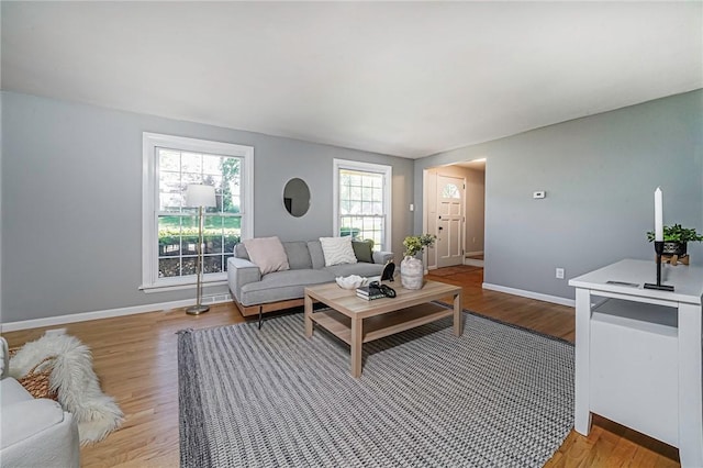 150 Dover Dr, Moon/Crescent Twp, PA 15108 - living room with light wood-style floors