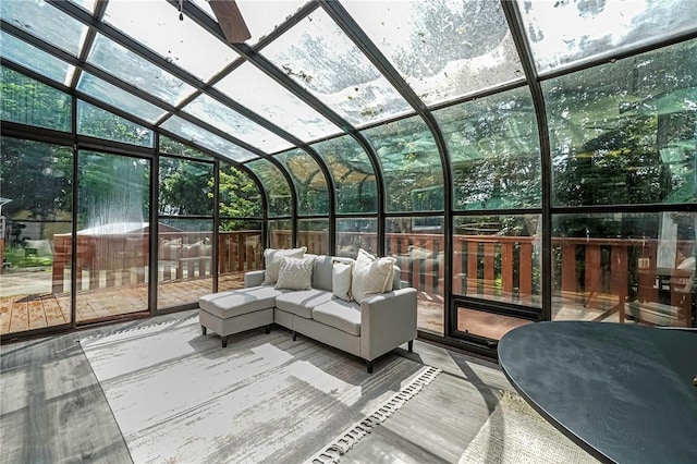 150 Dover Dr, Moon/Crescent Twp, PA 15108 - view of patio featuring a wooden deck and an outdoor hangout area