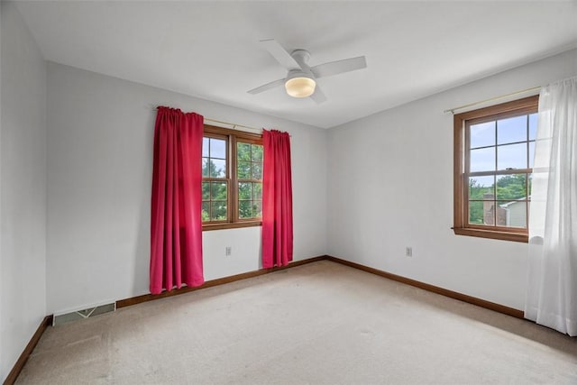 105 Averys Way, Cranberry Twp, PA 16066 - unfurnished room with carpet floors and a ceiling fan