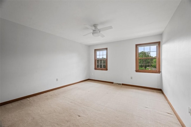 105 Averys Way, Cranberry Twp, PA 16066 - spare room featuring ceiling fan and light colored carpet