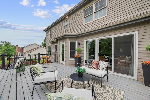 105 Averys Way, Cranberry Twp, PA 16066 - deck featuring an outdoor living space