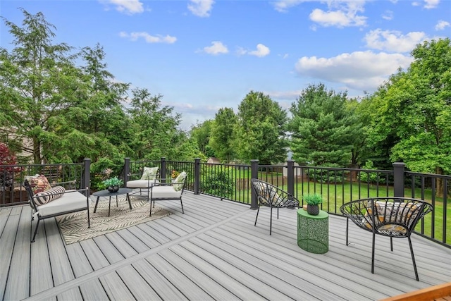 105 Averys Way, Cranberry Twp, PA 16066 - deck featuring view of scattered trees and a yard