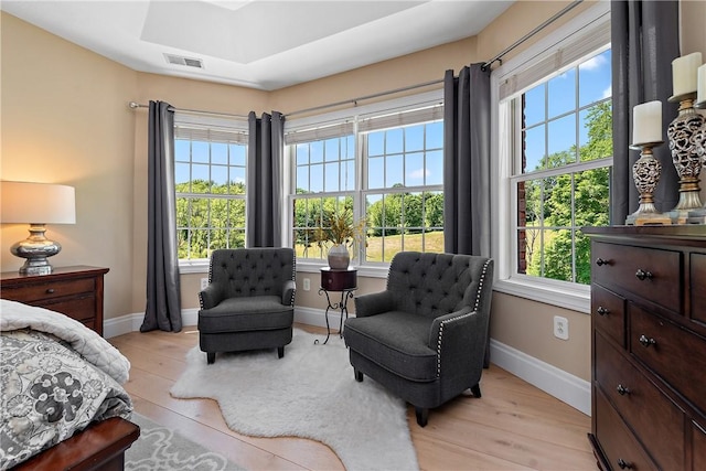 548 Lang Rd, Sewickley Heights, PA 15143 - bedroom featuring light wood-type flooring and multiple windows