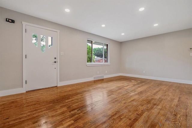 5241 Gardenville, Bethel Park, PA 15236 - foyer entrance with wood finished floors and recessed lighting