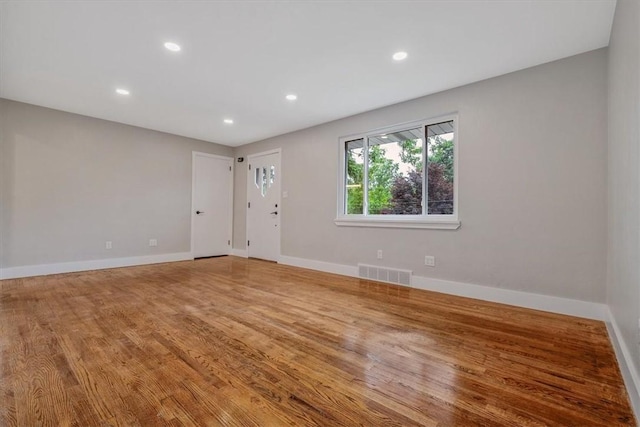 5241 Gardenville, Bethel Park, PA 15236 - unfurnished room featuring recessed lighting and wood finished floors