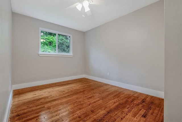 5241 Gardenville, Bethel Park, PA 15236 - unfurnished room with wood finished floors and a ceiling fan