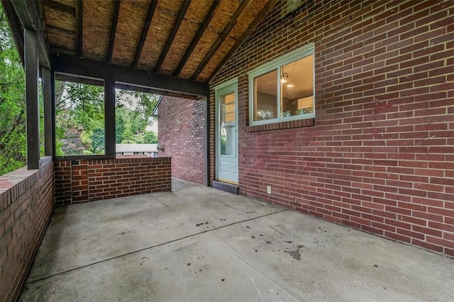 5241 Gardenville, Bethel Park, PA 15236 - unfurnished sunroom with lofted ceiling