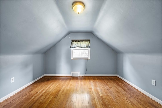 345 Franklin Dr, Peters Twp, PA 15241 - bonus room featuring wood-type flooring and lofted ceiling