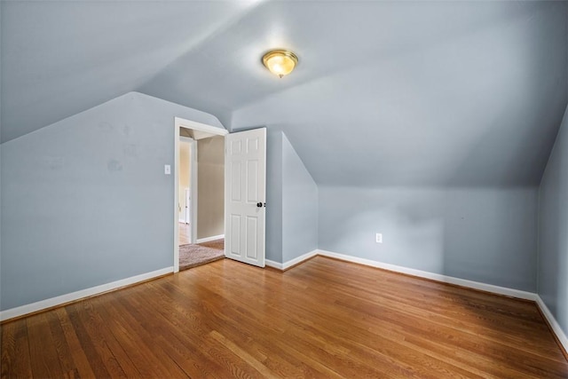 345 Franklin Dr, Peters Twp, PA 15241 - bonus room with vaulted ceiling and wood finished floors