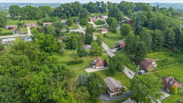 345 Franklin Dr, Peters Twp, PA 15241 - aerial overview of property's location with nearby suburban area