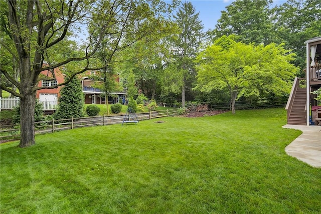 130 Kent Dr, Upper St Clair, PA 15241 - view of yard featuring stairway