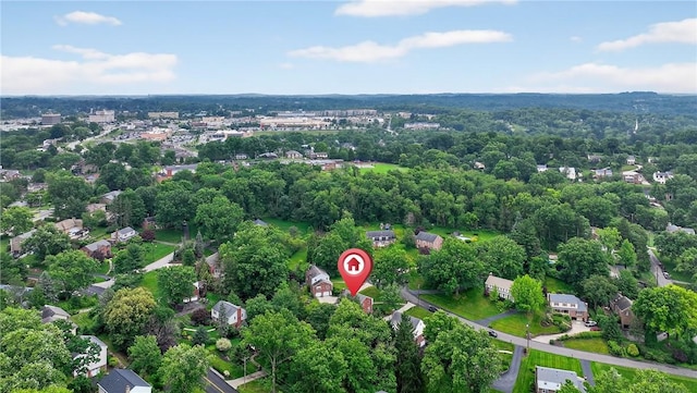 130 Kent Dr, Upper St Clair, PA 15241 - aerial overview of property's location