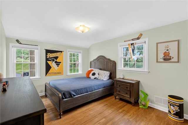 130 Kent Dr, Upper St Clair, PA 15241 - bedroom featuring multiple windows and light wood finished floors