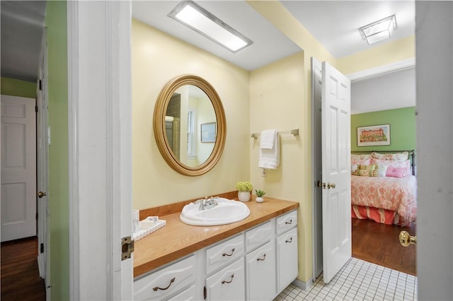 1061 Apple Hill Ln, Mccandless, PA 15101 - ensuite bathroom featuring vanity and tile patterned floors