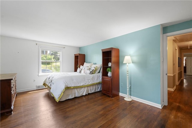 1061 Apple Hill Ln, Mccandless, PA 15101 - bedroom with attic access and wood finished floors