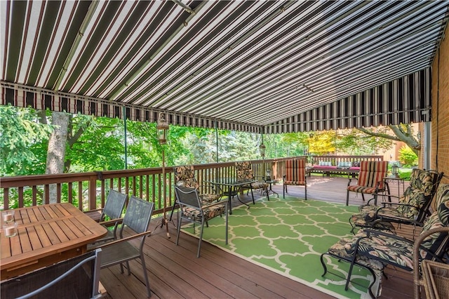 1061 Apple Hill Ln, Mccandless, PA 15101 - wooden deck with outdoor dining space