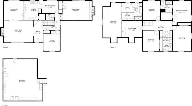 1061 Apple Hill Ln, Mccandless, PA 15101 - view of home floor plan