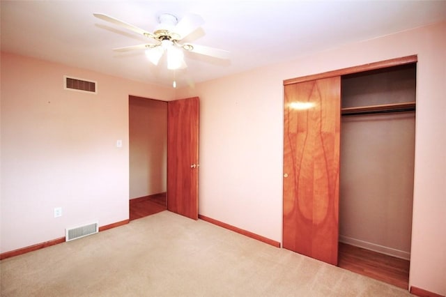 202 Dominican Way, Zelienople Boro, PA 16063 - unfurnished bedroom with a closet, ceiling fan, and carpet