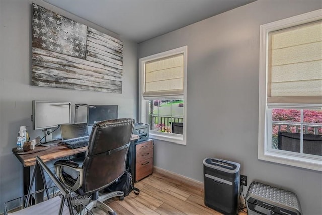 2616 Chalet Ln, South Park, PA 15129 - office featuring light wood finished floors and baseboards