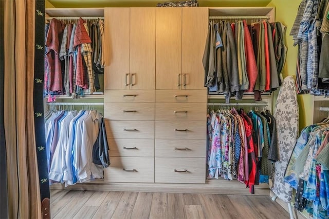 2616 Chalet Ln, South Park, PA 15129 - walk in closet featuring wood finished floors