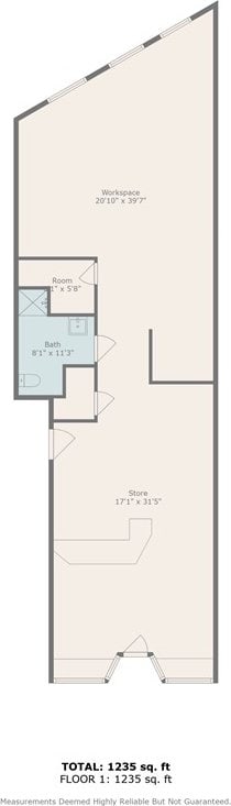 3105 Brereton St, Lawrenceville, PA 15219 - view of room layout