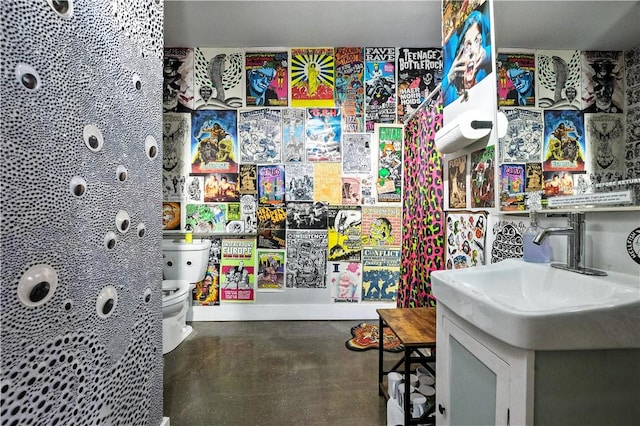 3105 Brereton St, Lawrenceville, PA 15219 - miscellaneous room featuring finished concrete floors