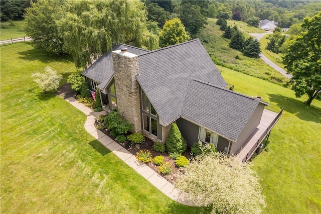 10737 Babcock Blvd, Pine Twp Nal, PA 15044 - view from above of property
