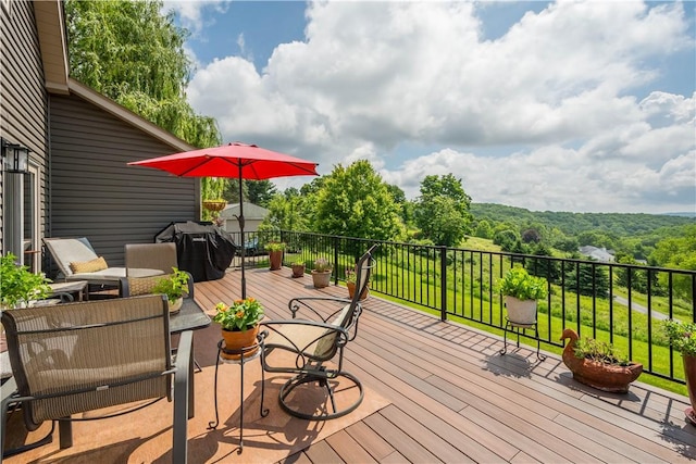 10737 Babcock Blvd, Pine Twp Nal, PA 15044 - deck featuring outdoor dining space and grilling area