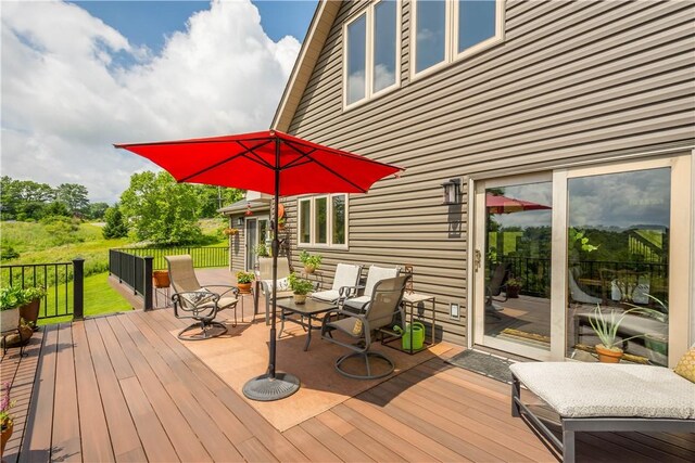 10737 Babcock Blvd, Pine Twp Nal, PA 15044 - view of wooden terrace