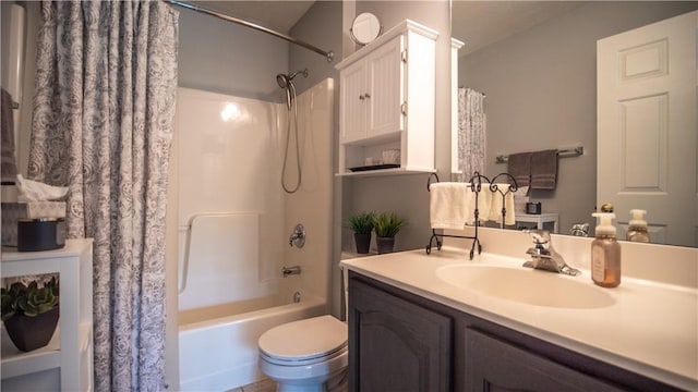 104 Cherokee Ct, Buffalo Twp But, PA 16229 - bathroom featuring vanity and shower / bath combo with shower curtain