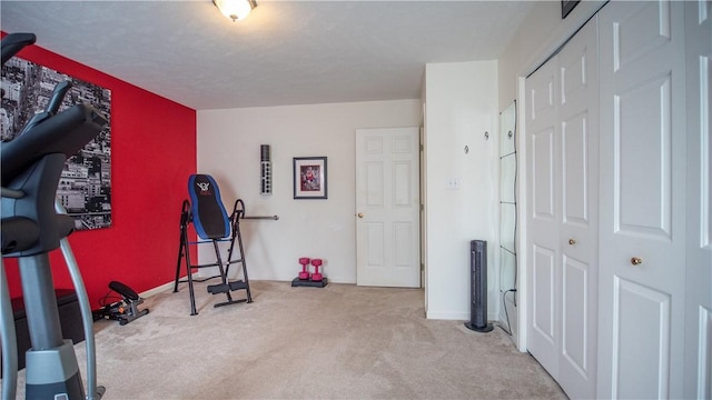 104 Cherokee Ct, Buffalo Twp But, PA 16229 - workout room featuring carpet and baseboards