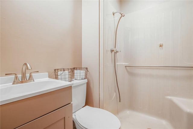 4627 Water Level Rd, Milford Twp, PA 15557 - bathroom with a shower and vanity